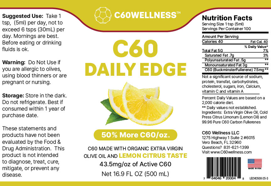 C60 EVOO Lemon Flavor