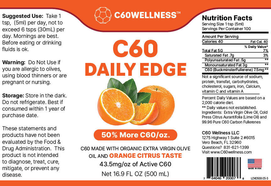 C60 EVOO Orange Flavor