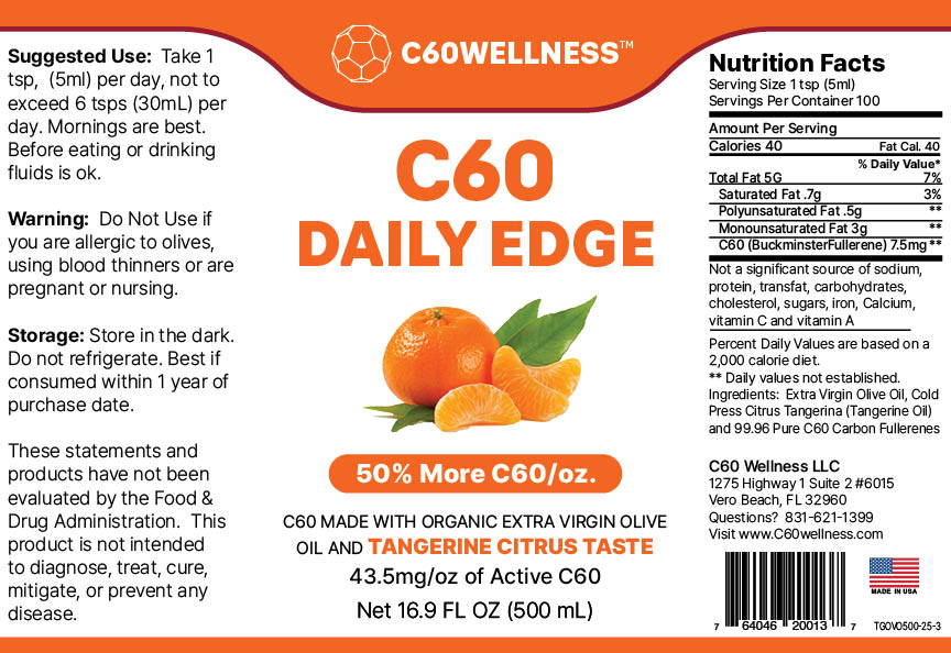 C60 EVOO Tangerine Flavor